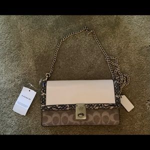 COACH Coated Canvas Signature Crossbody Bag